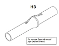 Horizontal Cast Iron Surface Conductors - HB