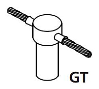 One-Shot Cable To Ground Rod - GT