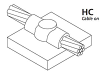 Horizontal Steel Surface Connection Molds - HC